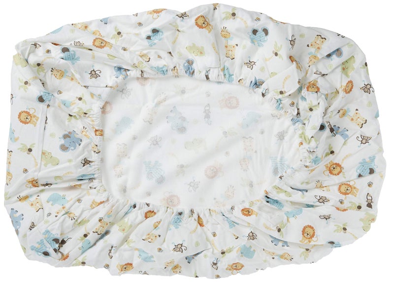 Trend Lab Jungle Friends Deluxe Flannel Changing Pad Cover - Image 3